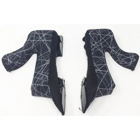 Airoh Twist Helmet Cheek Pads - Graphic Black