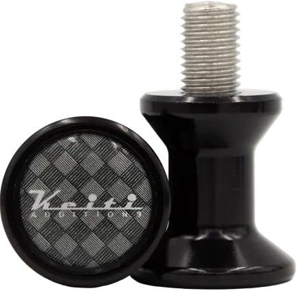 Keiti Additions 8mm Stand Bobbins - Black (New Design)