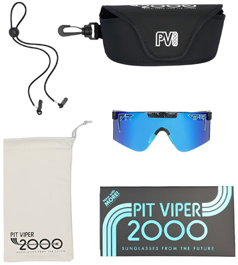 Pit Viper The 2000 Sunglasses - The Hail Sagan/The Midnight (Blue)