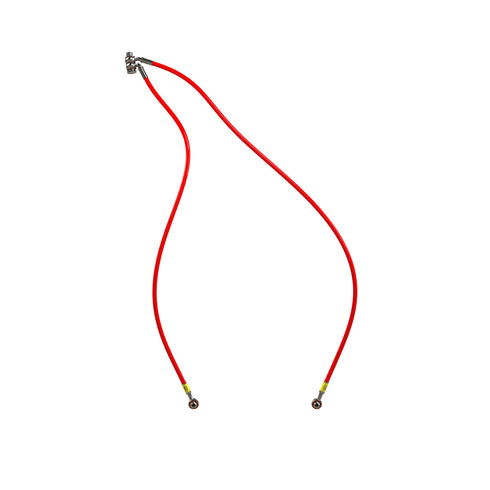 HEL Performance Yamaha YZF-R6 (2006-2016) Full Length Race Braided Brake Line Hose Kit - Black Hose/Stainless Steel Banjo
