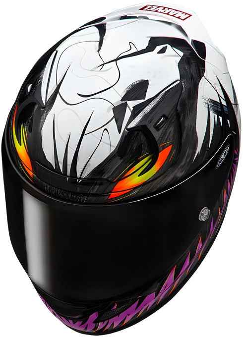 HJC RPHA 12 Helmet - Anti-Venom 2 Marvel (MC8) — Motorcycle Helmets (image 2 of 5)
