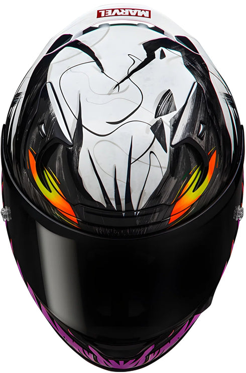 HJC RPHA 12 Helmet - Anti-Venom 2 Marvel (MC8) — Motorcycle Helmets (image 4 of 5)