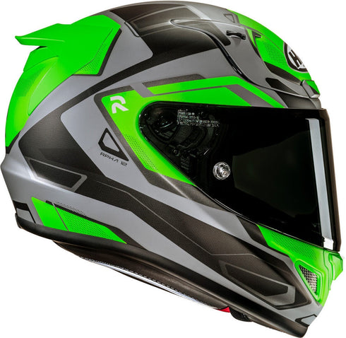 HJC RPHA 12 Brels Helmet - MC-4 (Black/Grey/Green)