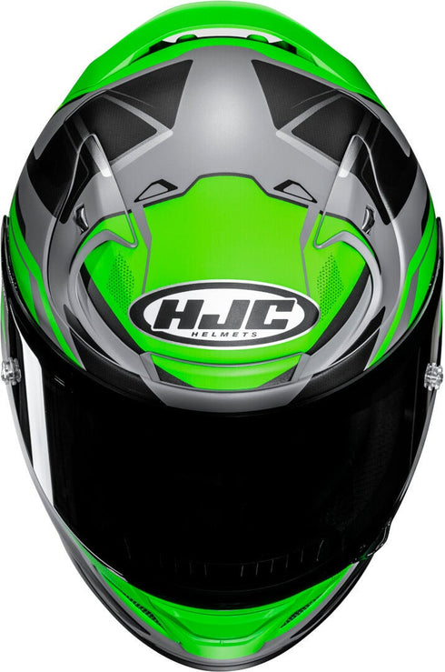 HJC RPHA 12 Brels Helmet - MC-4 (Black/Grey/Green)