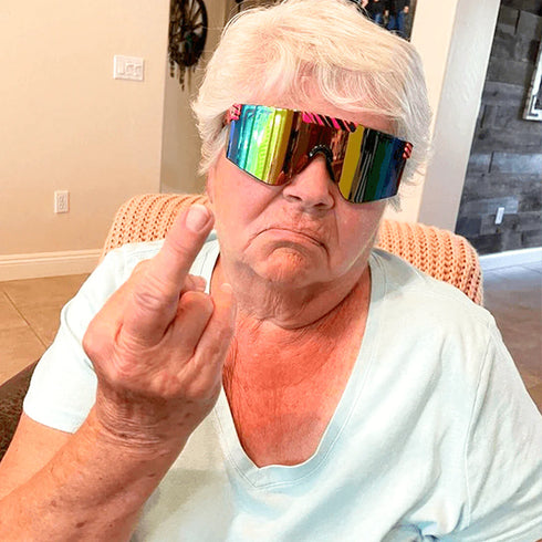 Pit Viper The 2000s Sunglasses - The Hot Tropics Black/Pink