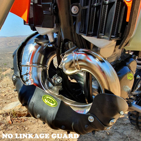 Hyde Racing Sump and Exhaust Guard - KTM/Husqvarna/GasGas 2 Stroke Dirt Bikes