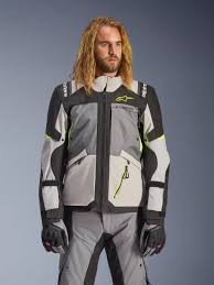 Alpinestars Andes V4 Drystar Jacket - Dark Gray/Black/Yellow
