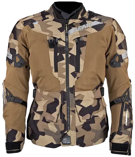 Leatt Flowtour 7.5 ADV Jacket - Desert — Motorcycle Gear (image 2 of 10)