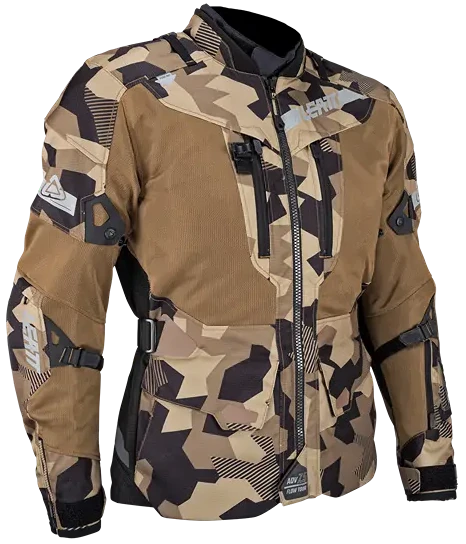 Leatt Flowtour 7.5 ADV Jacket - Desert — Motorcycle Gear (image 3 of 10)