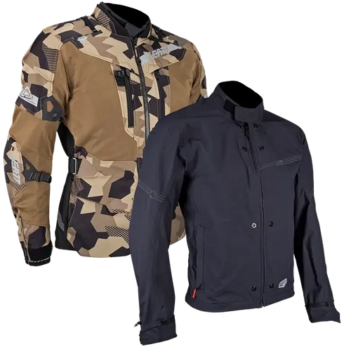 Leatt Flowtour 7.5 ADV Jacket - Desert — Motorcycle Gear (image 6 of 10)