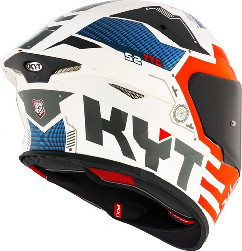 KYT TT-Revo Fuselage Helmet - Red
