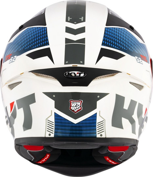 KYT TT-Revo Fuselage Helmet - Red