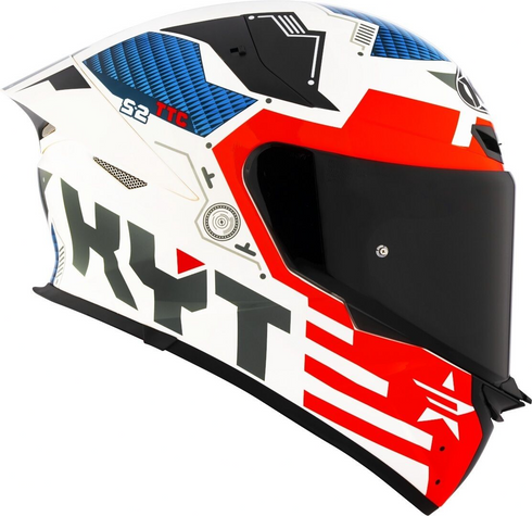 KYT TT-Revo Fuselage Helmet - Red