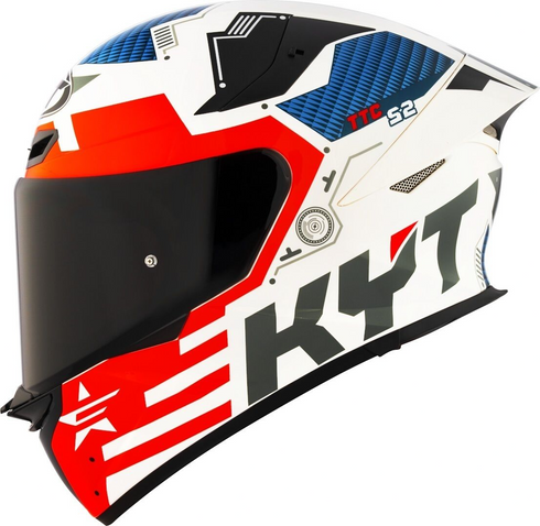 KYT TT-Revo Fuselage Helmet - Red