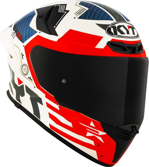 KYT TT-Revo Fuselage Helmet - Red