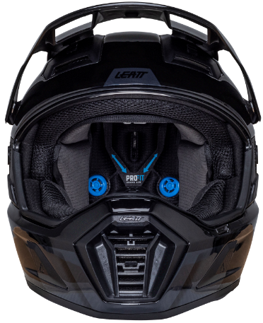 Leatt 8.5 ADV Helmet Stealth Helmet - Black/Grey