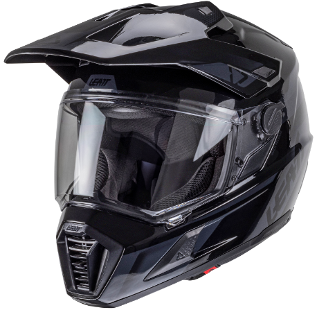 Leatt 8.5 ADV Helmet Stealth Helmet - Black/Grey