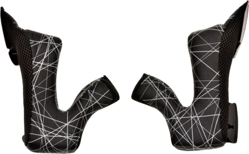 Airoh Twist Helmet Cheek Pads - Graphic Black
