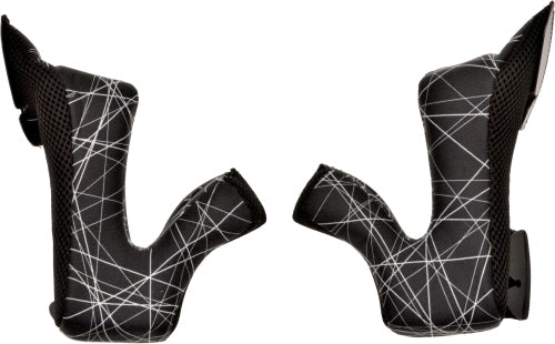 Airoh Twist Helmet Cheek Pads - Graphic Black