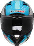 LS2 FF805 Thunder Carbon GP Aero Adrián Huertas Replica Helmet - Blue/White/Black Gloss
