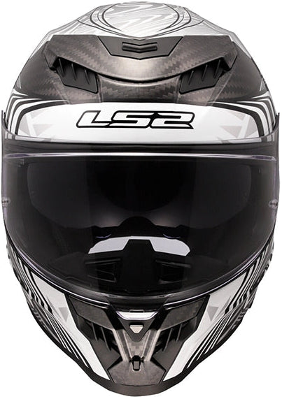 LS2 FF807 Dragon Enthum Helmet - Silver