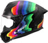 LS2 FF820 Rapid III Flow Helmet - Black/Multi Gloss