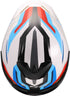 LS2 FF820 Rapid III Hyper Helmet - White/Blue/Red Gloss