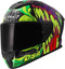 LS2 FF820 Rapid III Lycant Helmet - Purple/Green Gloss
