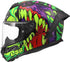 LS2 FF820 Rapid III Lycant Helmet - Purple/Green Gloss