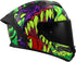 LS2 FF820 Rapid III Lycant Helmet - Purple/Green Gloss