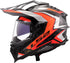 LS2 MX701 Explorer Carbon Frontier II Helmet - Orange — Motorcycle Helmets (image 2 of 8)