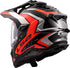 LS2 MX701 Explorer Carbon Frontier II Helmet - Orange — Motorcycle Helmets (image 3 of 8)