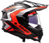 LS2 MX701 Explorer Carbon Frontier II Helmet - Orange — Motorcycle Helmets (image 6 of 8)