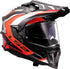 LS2 MX701 Explorer Carbon Frontier II Helmet - Orange — Motorcycle Helmets (image 7 of 8)