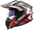 LS2 MX701 Explorer Carbon Frontier II Helmet - Red
