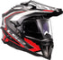 LS2 MX701 Explorer Carbon Frontier II Helmet - Red
