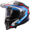 LS2 MX701 Explorer Carbon Frontier II Helmet - White/Blue
