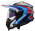 LS2 MX701 Explorer Carbon Frontier II Helmet - White/Blue
