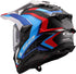 LS2 MX701 Explorer Carbon Frontier II Helmet - White/Blue