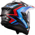 LS2 MX701 Explorer Carbon Frontier II Helmet - White/Blue