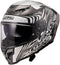 LS2 FF807 Dragon Enthum Helmet - Silver