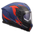 LS2 FF818 Storm III Dynamo Helmet - Blue/Red Matt