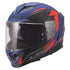LS2 FF818 Storm III Dynamo Helmet - Blue/Red Matt