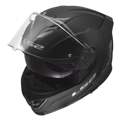 LS2 FF818 Storm III Solid Helmet - Black Matt