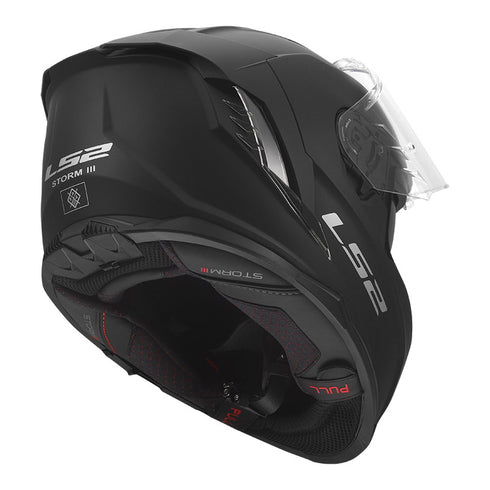 LS2 FF818 Storm III Solid Helmet - Black Matt