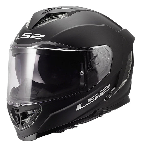 LS2 FF818 Storm III Solid Helmet - Black Matt