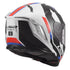 LS2 FF818 Storm III Sporty Helmet - White/Blue/Red