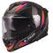 LS2 FF818 Storm III Sporty Helmet - Grey/Purple Matt