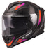 LS2 FF818 Storm III Sporty Helmet - Grey/Purple Matt