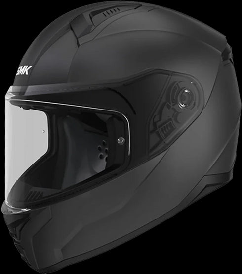 SMK Youth Bionic Solid Helmet - MA200 Black Matt